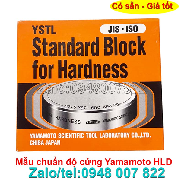 Mẫu chuẩn độ cứng Yamamoto HLD-730;HLD-630;HLD-520